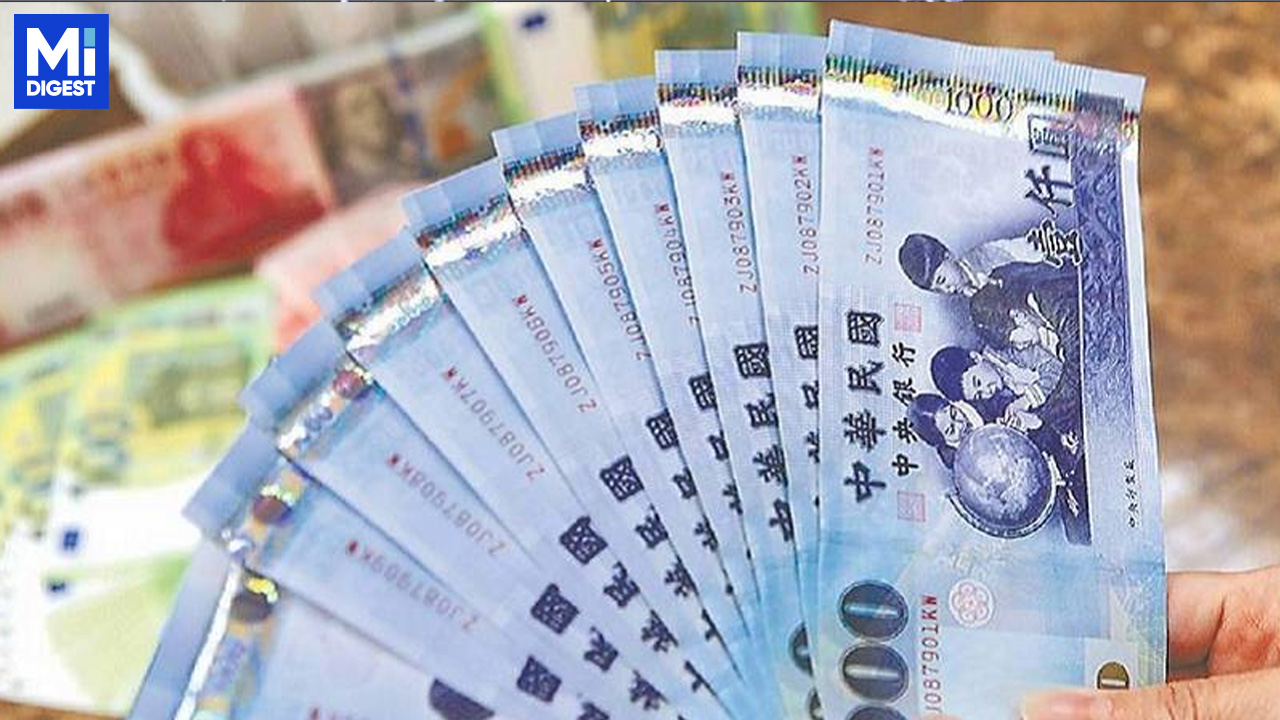 新台幣升1分 收32.438元 外資流入推動匯市穩定 1 新台幣升1分 收32.438元 外資流入推動匯市穩定